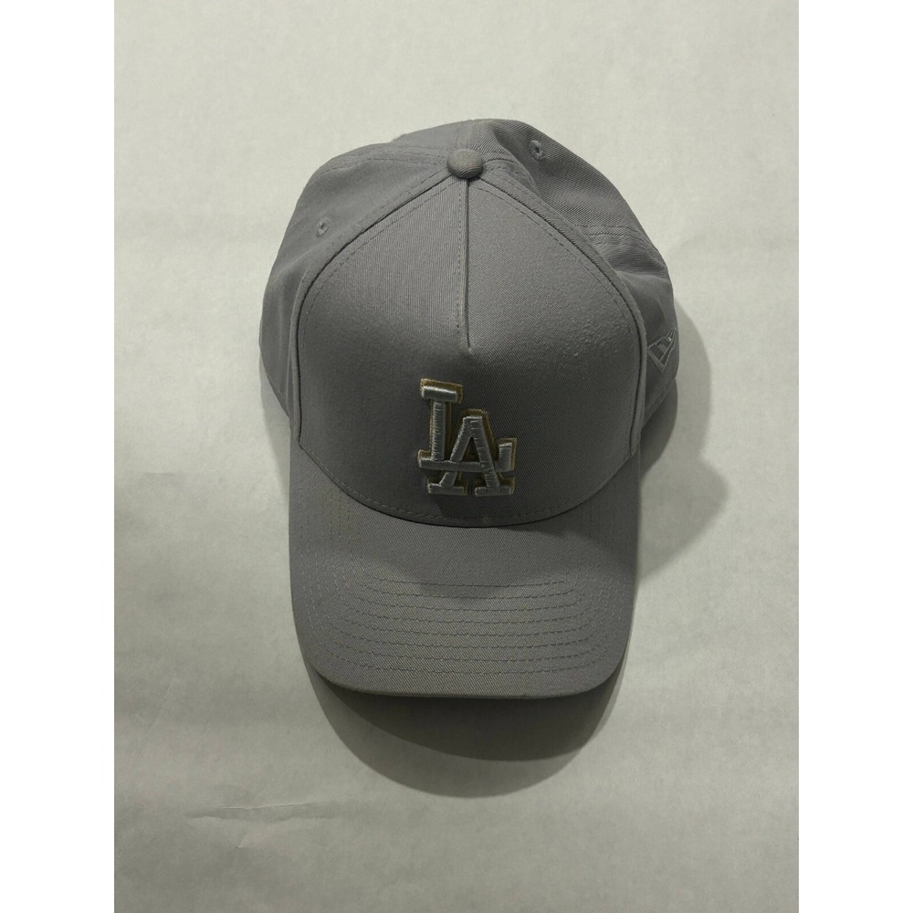 New Era‎ Los Angeles Dodgers Baseball MLB Hat Mens Gray Snapback NWT
